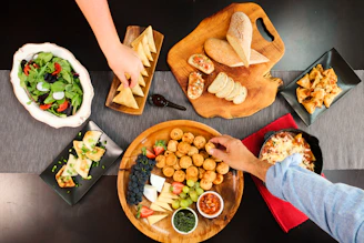 pastries and dessert set