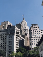 high-rise buildings under blue sky