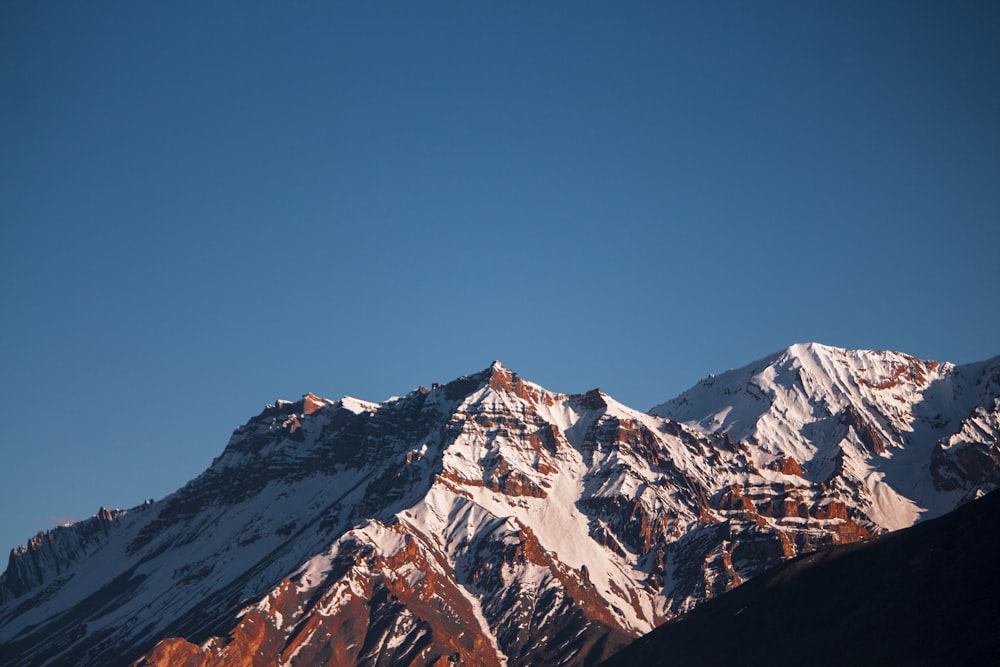 snowcapped mountain