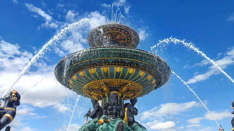 outdoor fountain