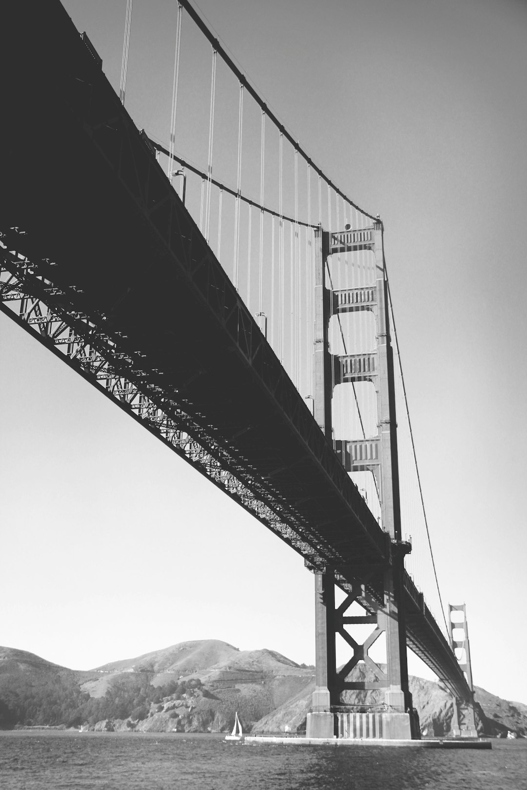 grayscale photography of Golden Gate Bridge in San Francisco