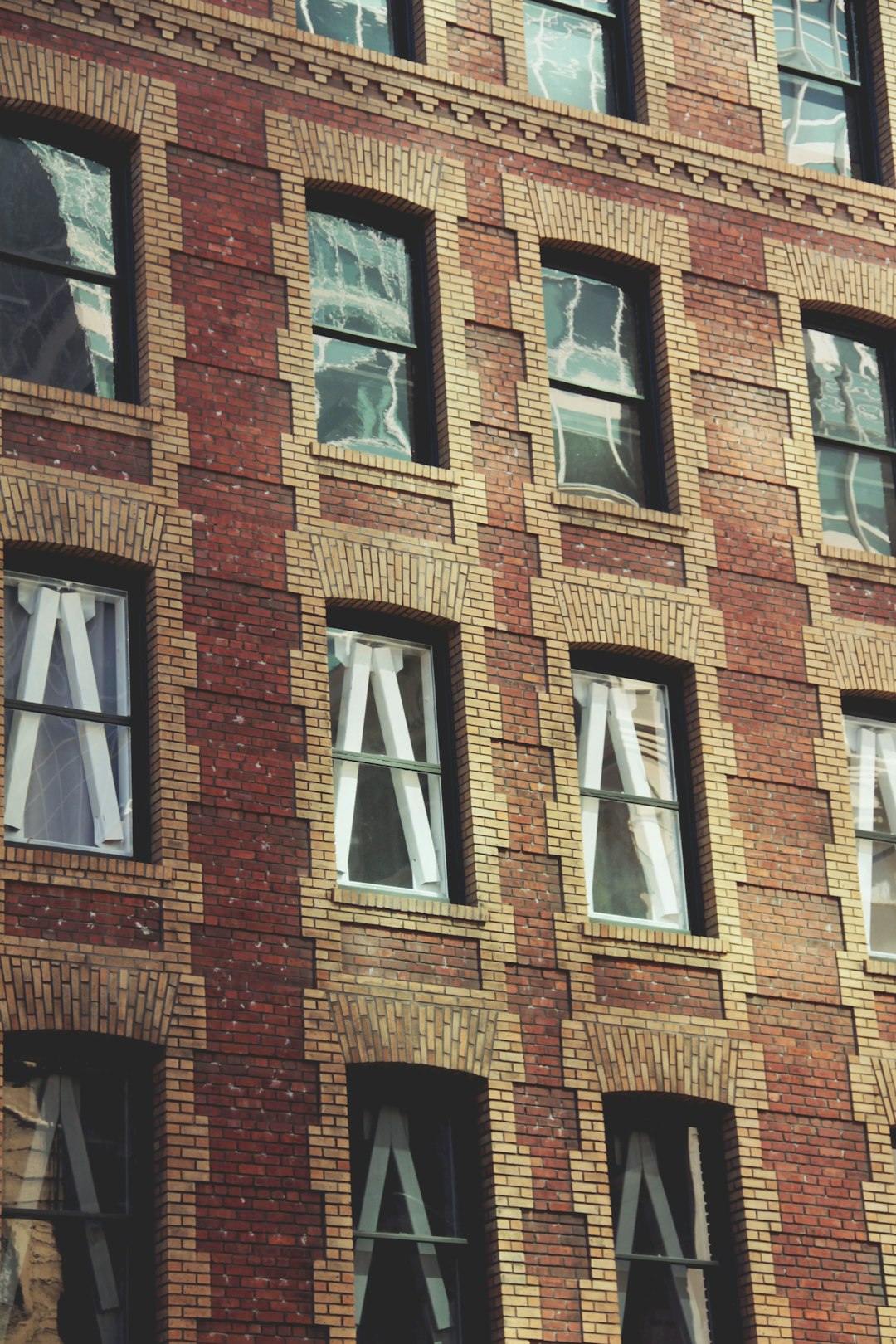 brown brick building