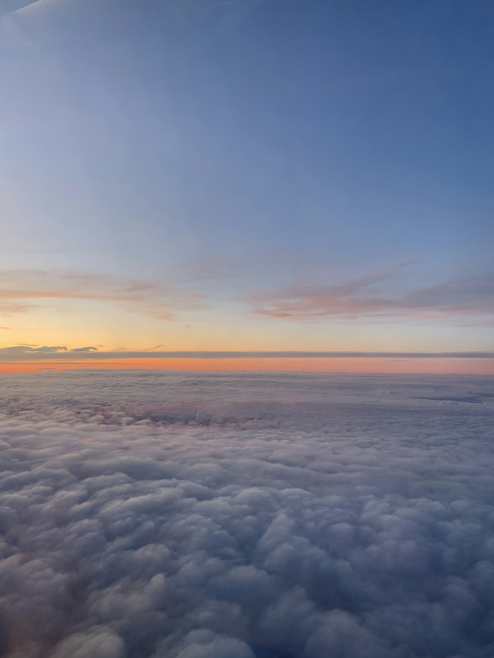 aerial photo of clouds