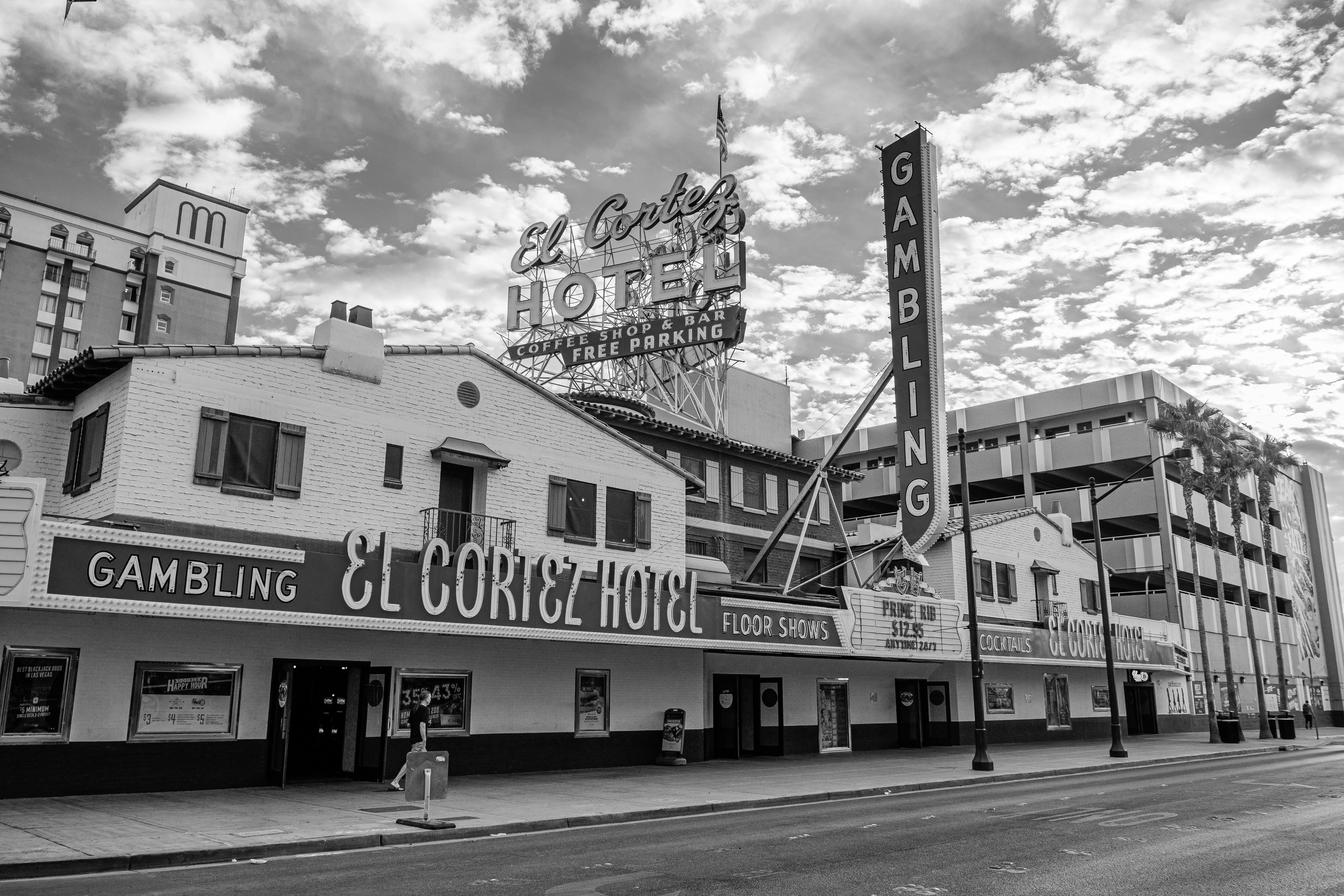 El Cortez hotel in Downtown Las Vegas.