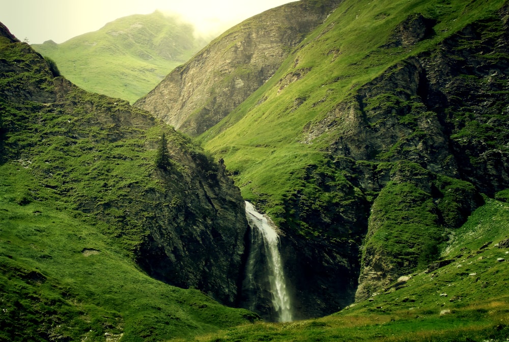 waterfalls photograph