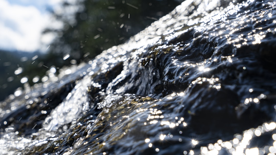 Waterfall detail, blur.