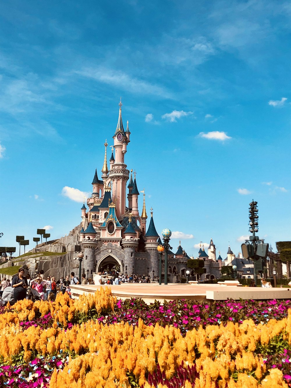 grey and brown castle during daytime