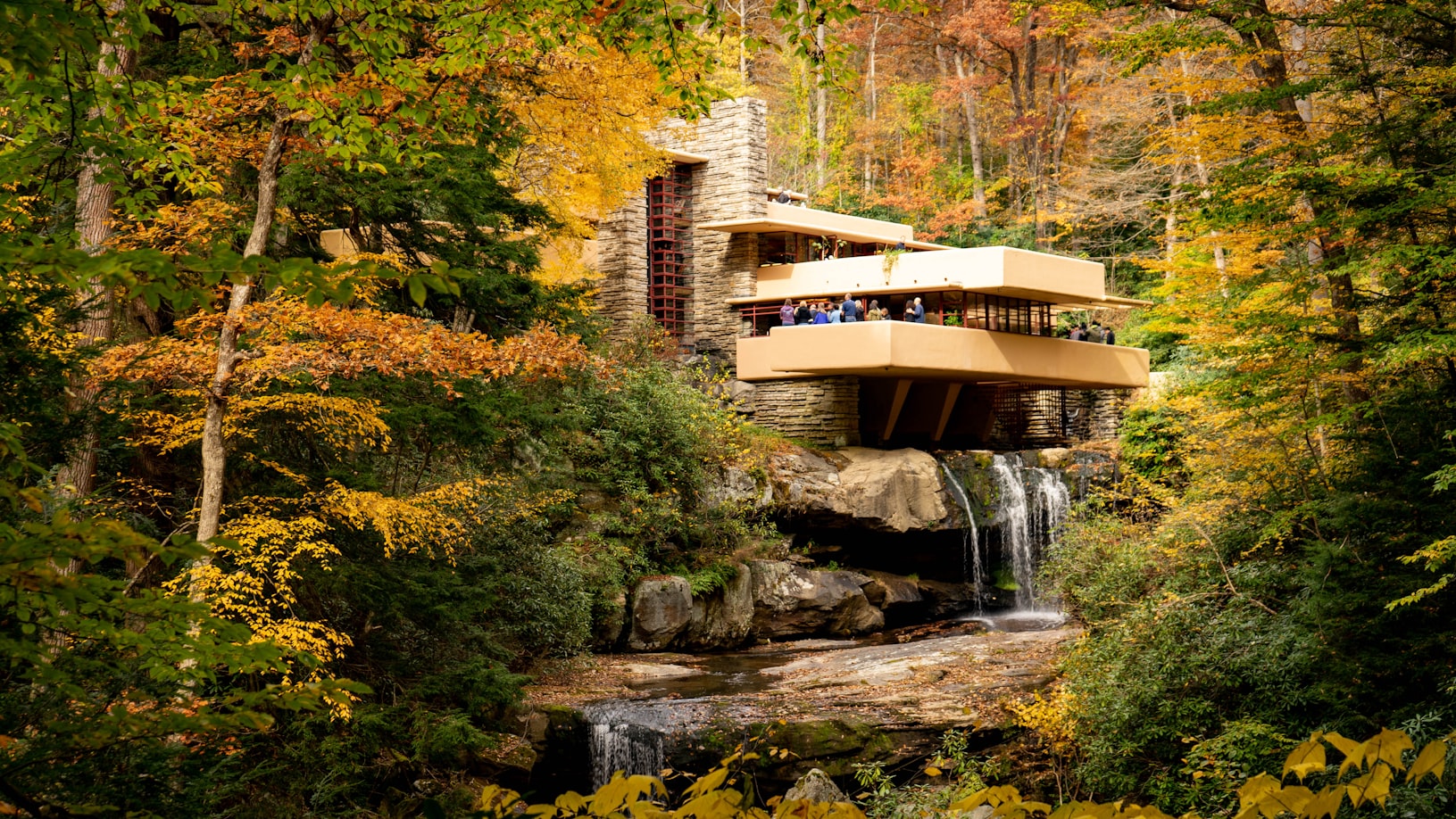 Fallingwater House by Frank Lloyd Wright