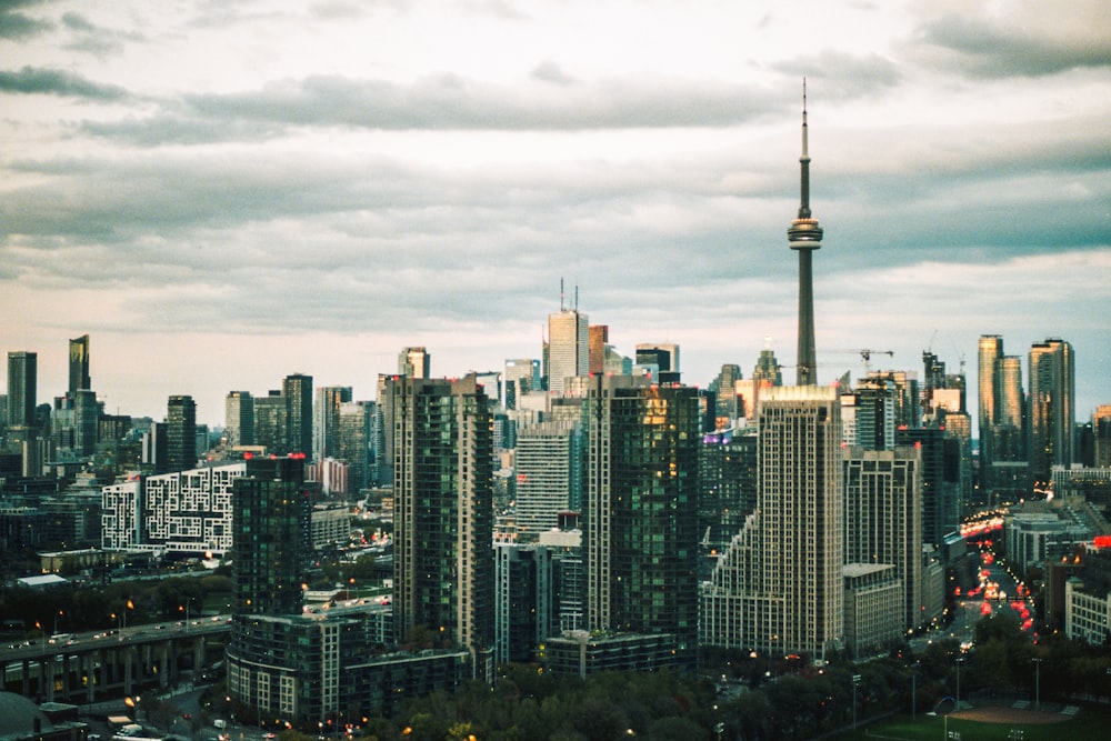 landscape photography high-rise building