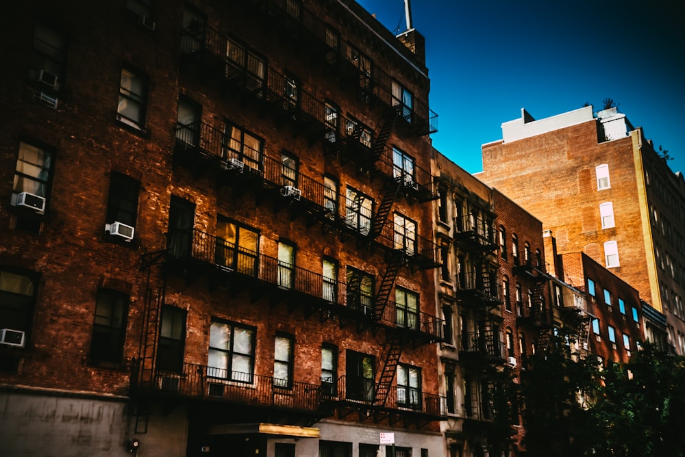 red brick building at daytime