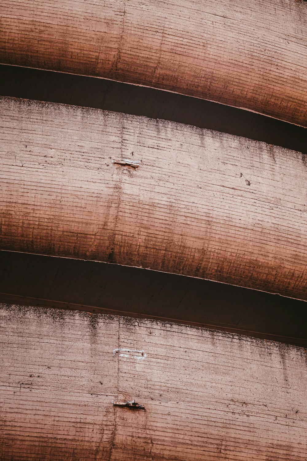 Planche de bois marron