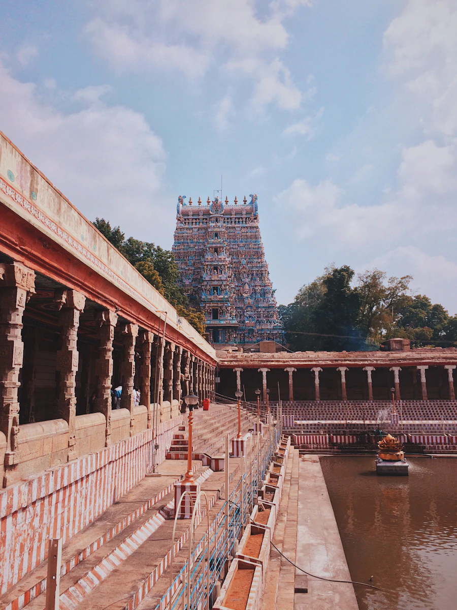 Meenakshi Temple gopuram, Madurai