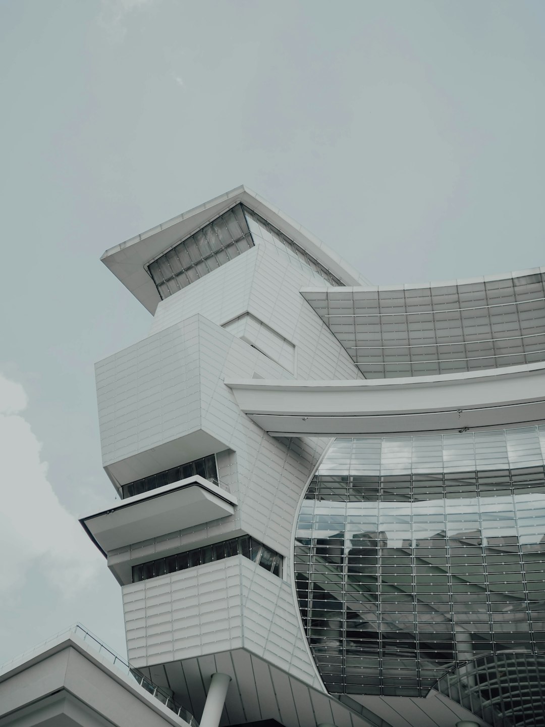 white concrete building