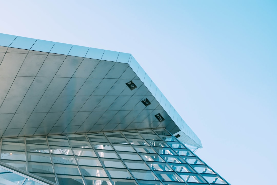 clear glass ceiling