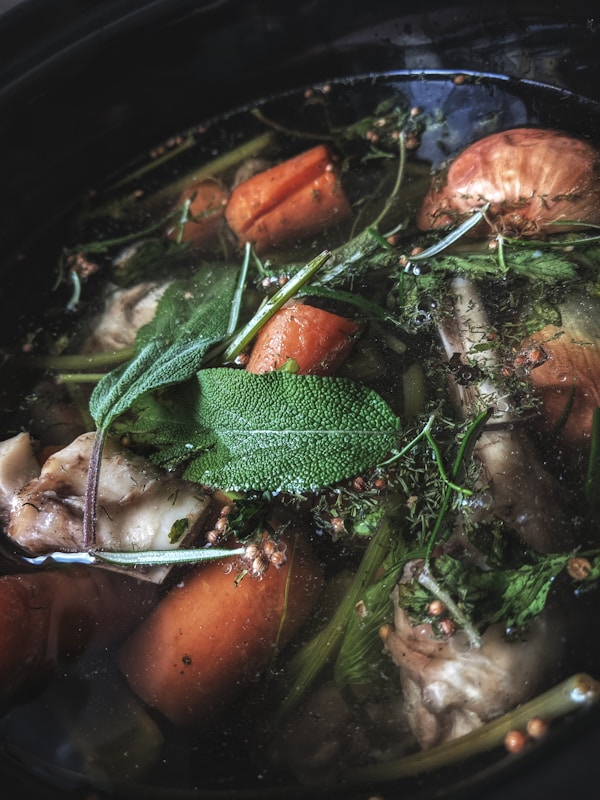 Meat and vegetable soup