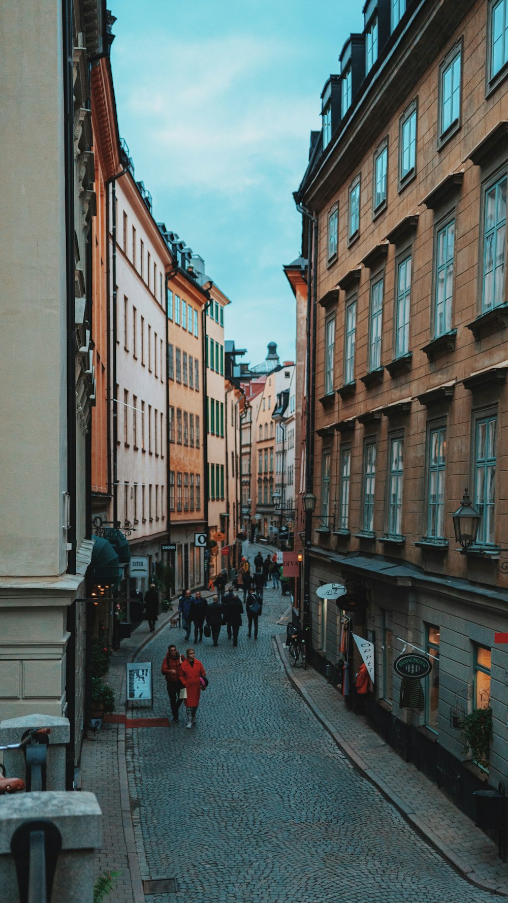 brown brick buildings