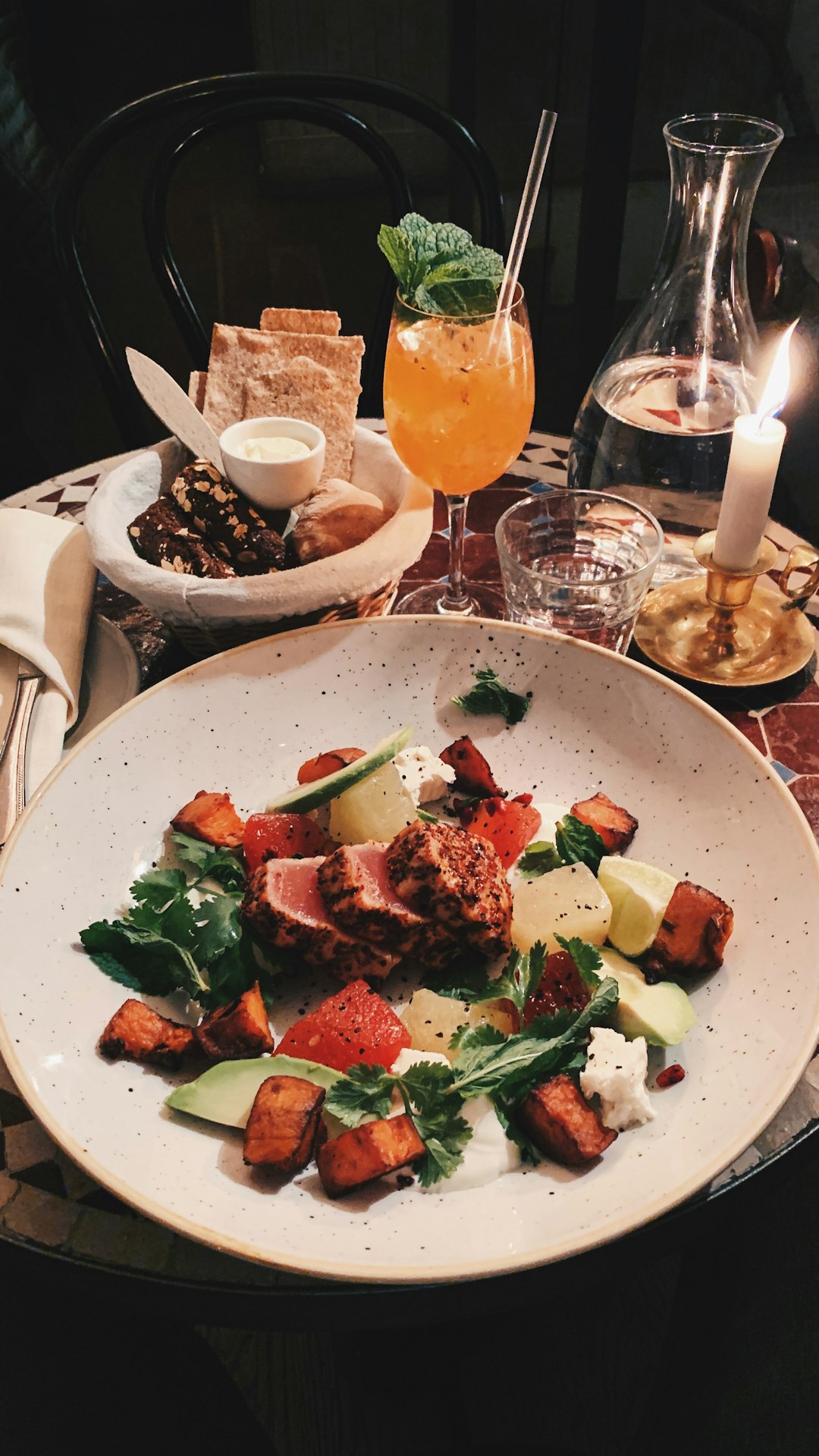 cooked vegetables on plate