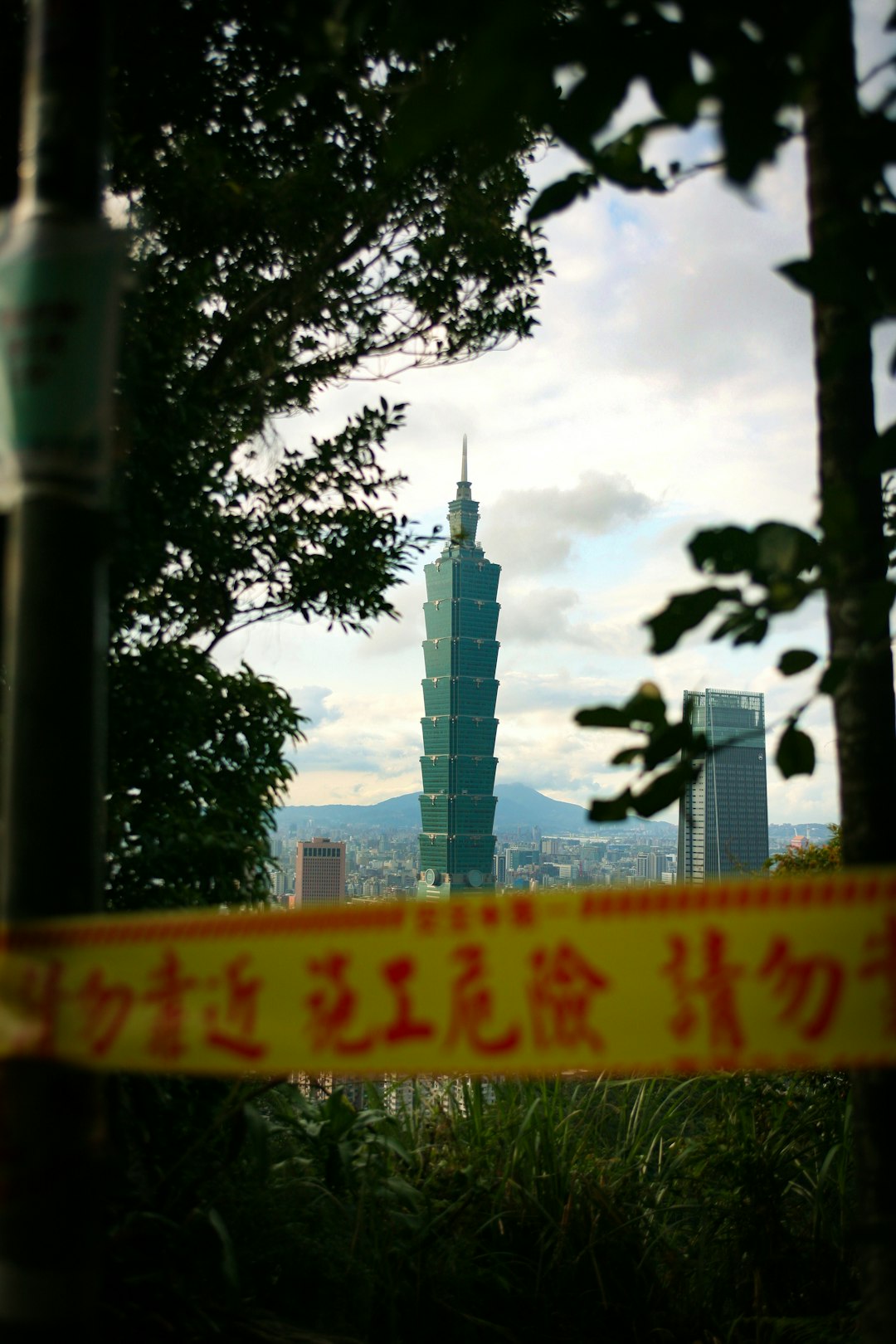 green and gray tower building