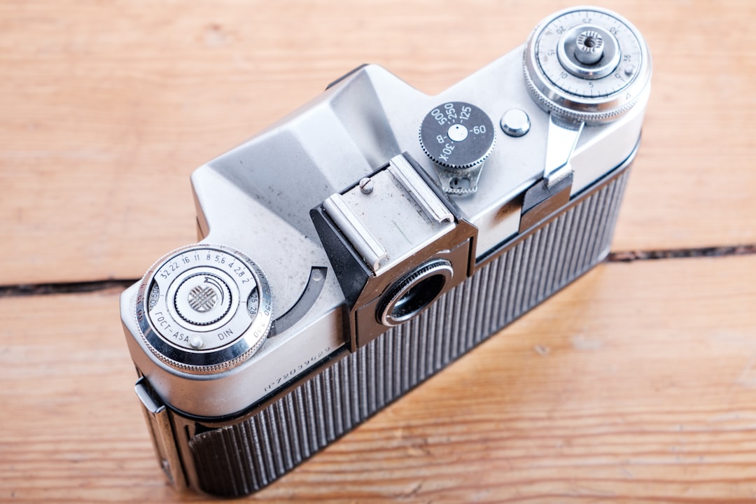 black and silver MILC camera
