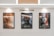 Three framed movie posters are displayed on a wall beneath the text 'COMING SOON.' The central poster features the title 'Gemini Man,' while the other two posters are in another language and contain action-themed imagery.