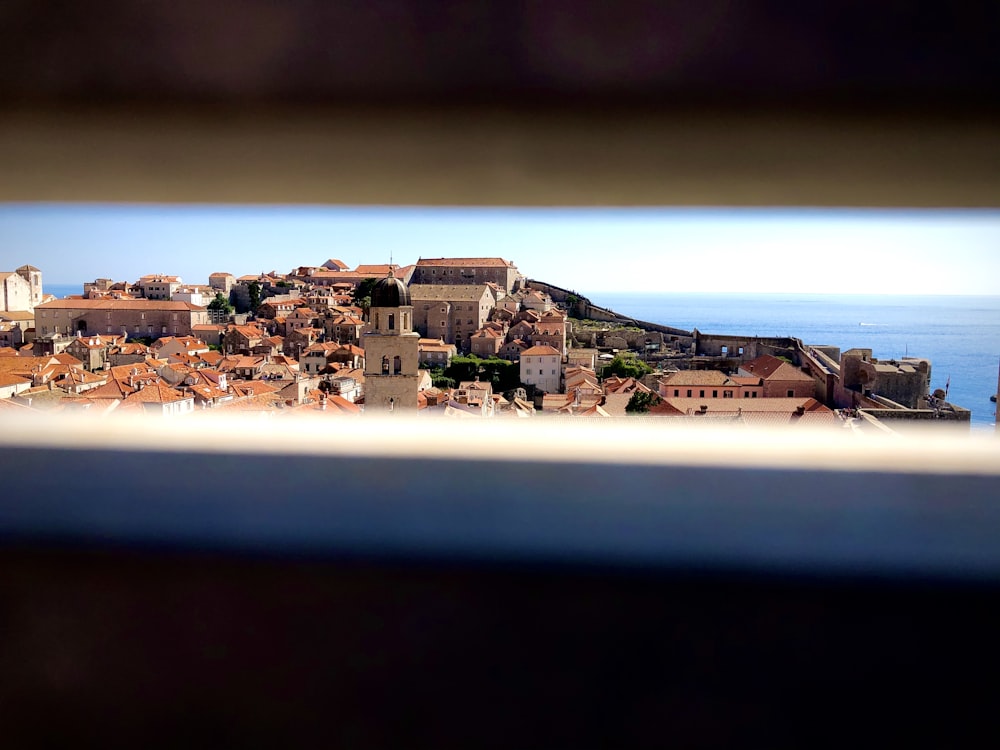 brown concrete buildings