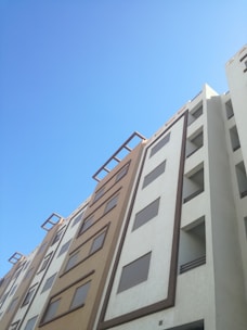 Exterior view of a contemporary residential building.