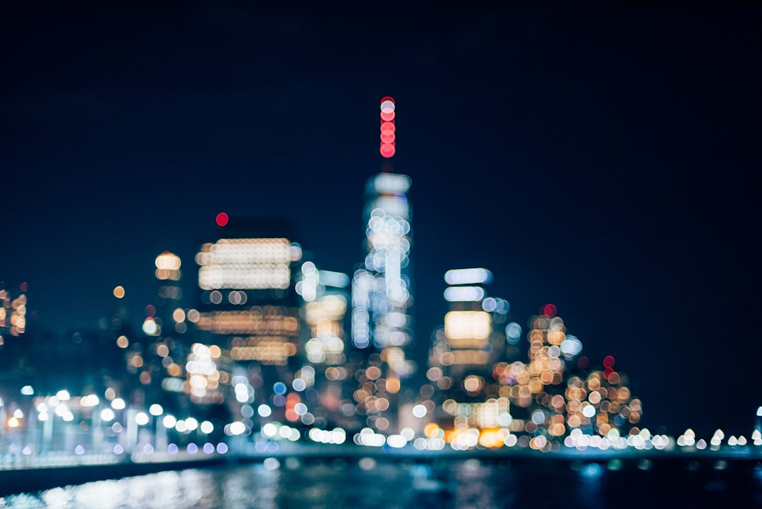 bokeh photography of cityscape at nighttime
