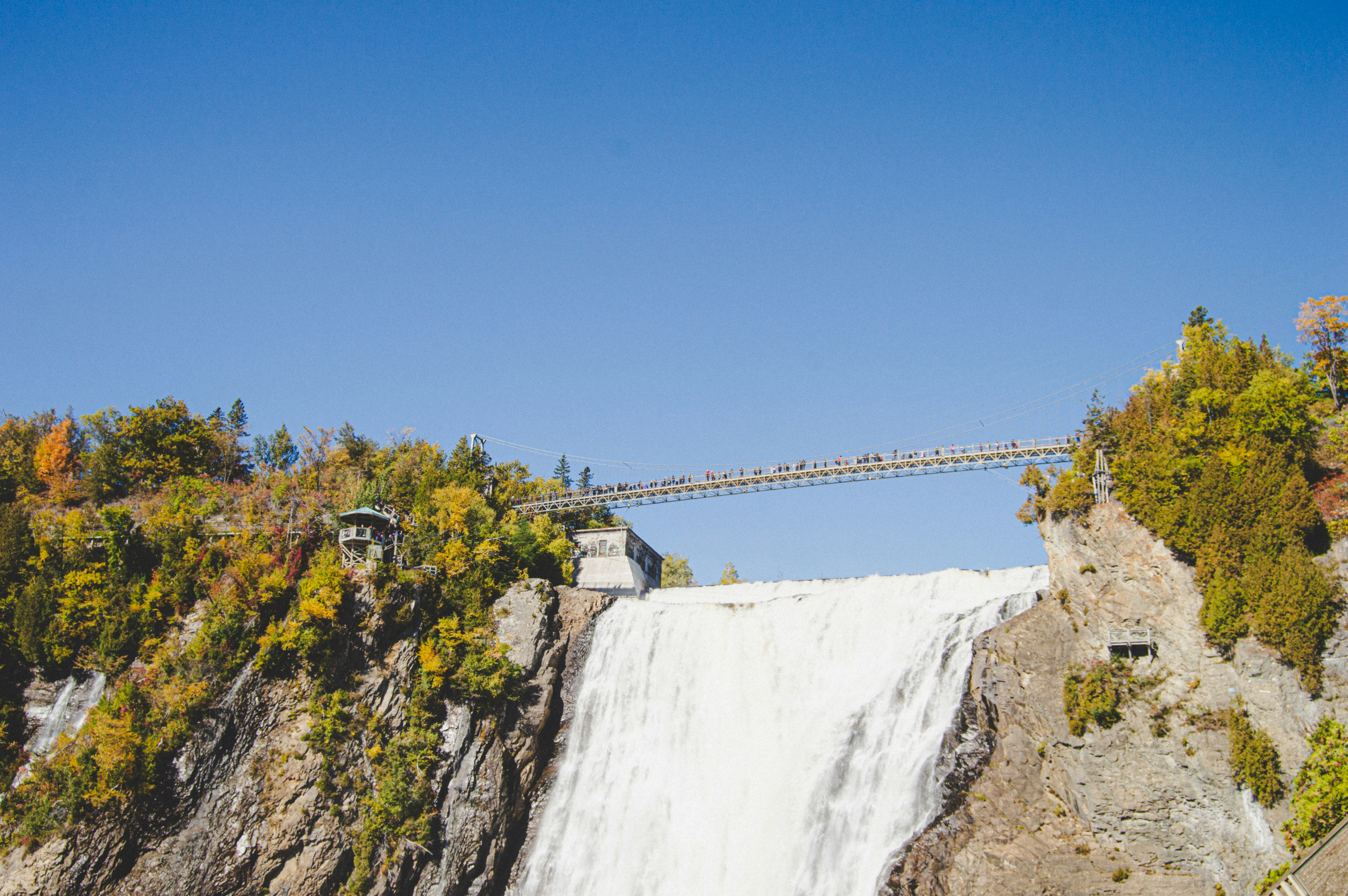 Montmorency Falls in Quebec City