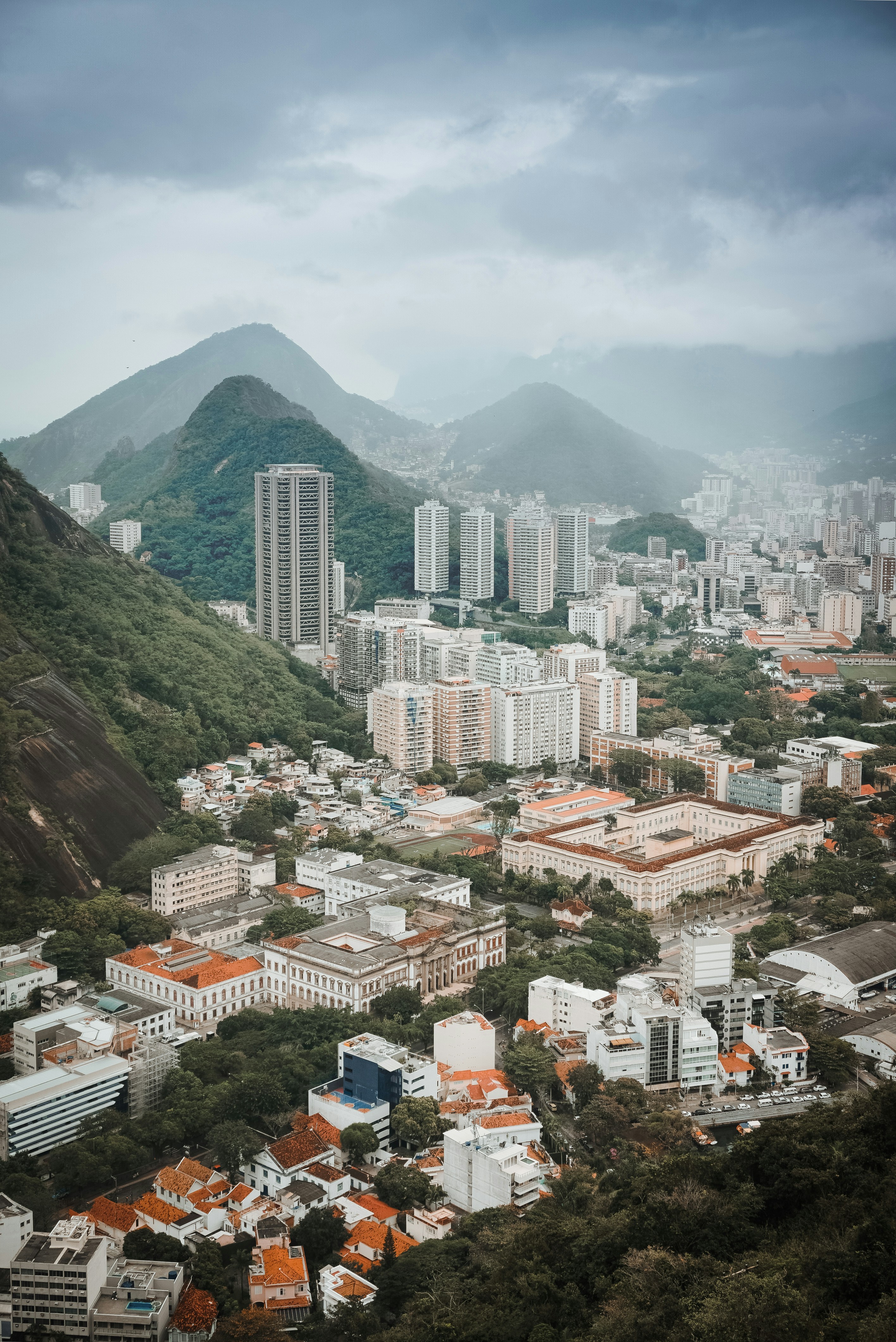 Vista della città durante il giorno