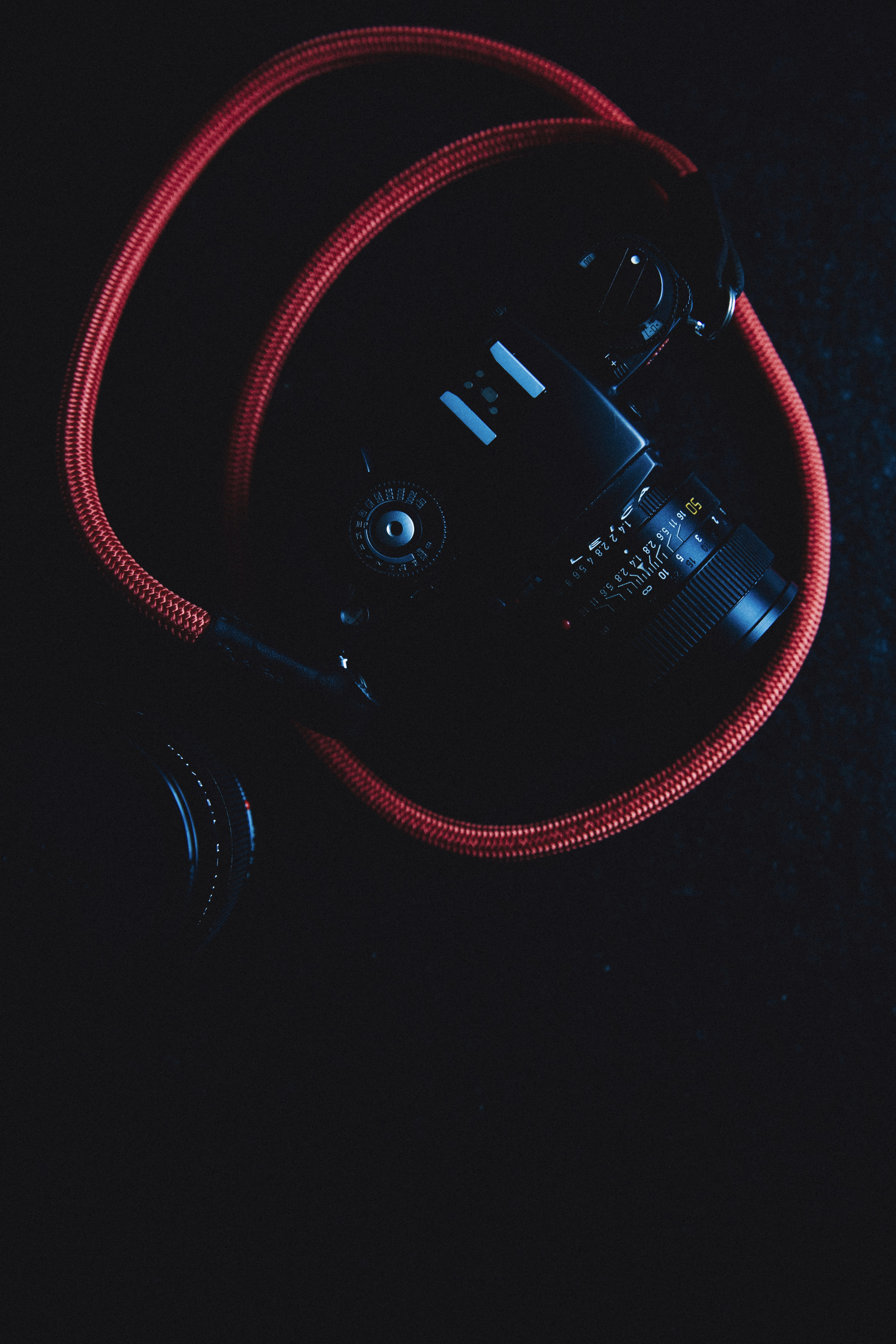 appareil photo reflex numérique noir