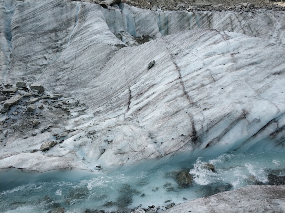 icy mountain