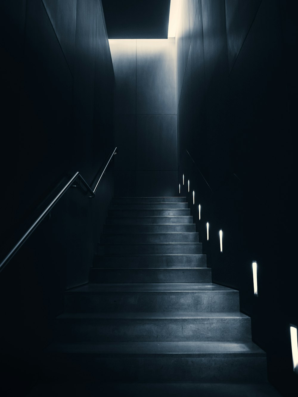 gray stairs