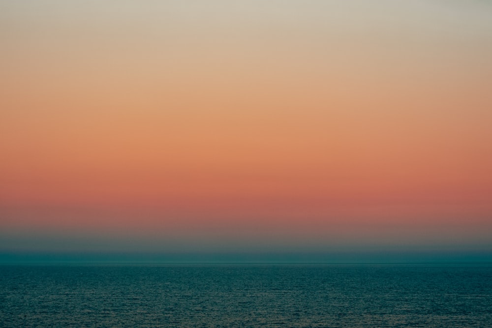 sunset ocean scenery