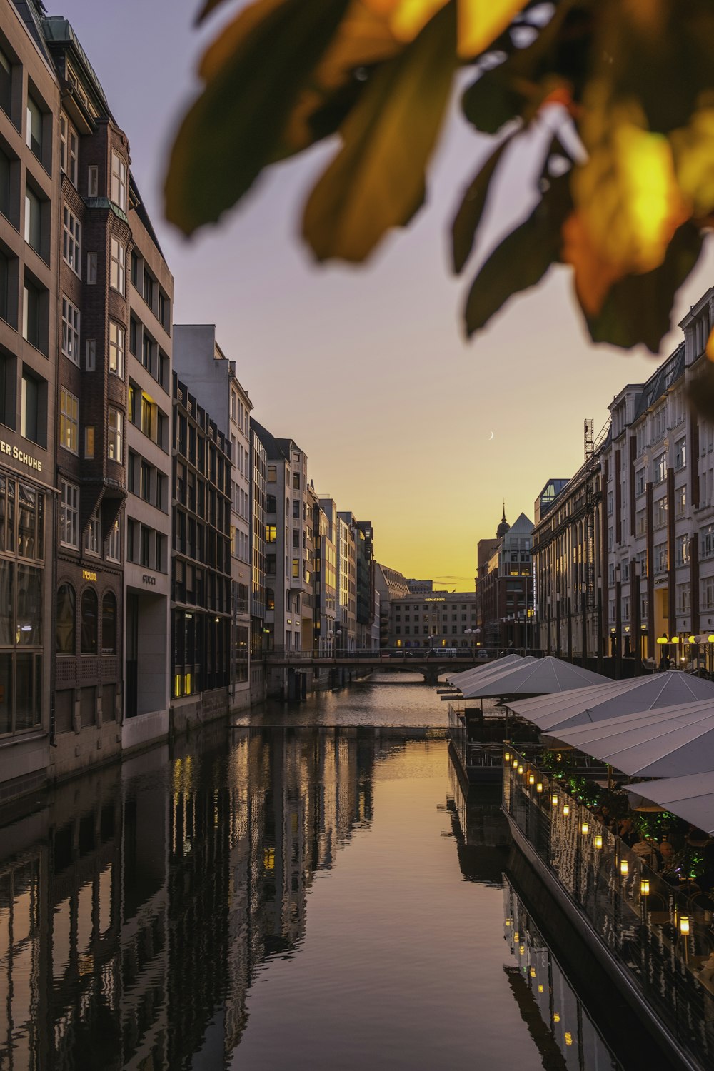 buildings beside waterstream