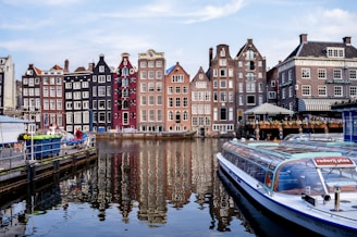 Houses and apartments in Amsterdam city center