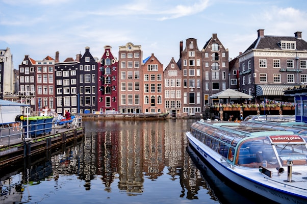 Houses and apartments in Amsterdam city center