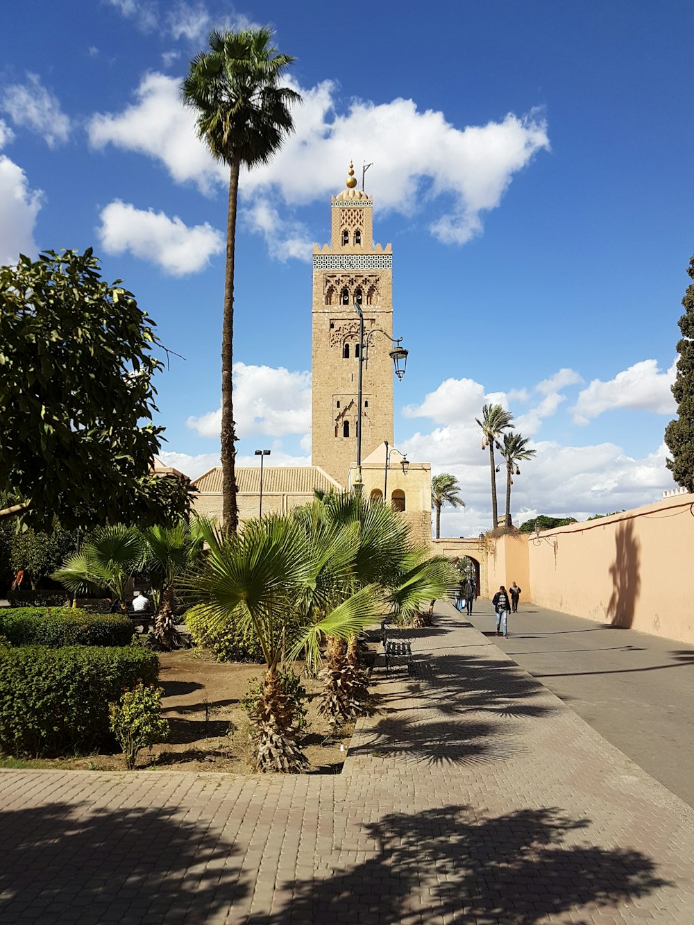 architectural photography of brown monument