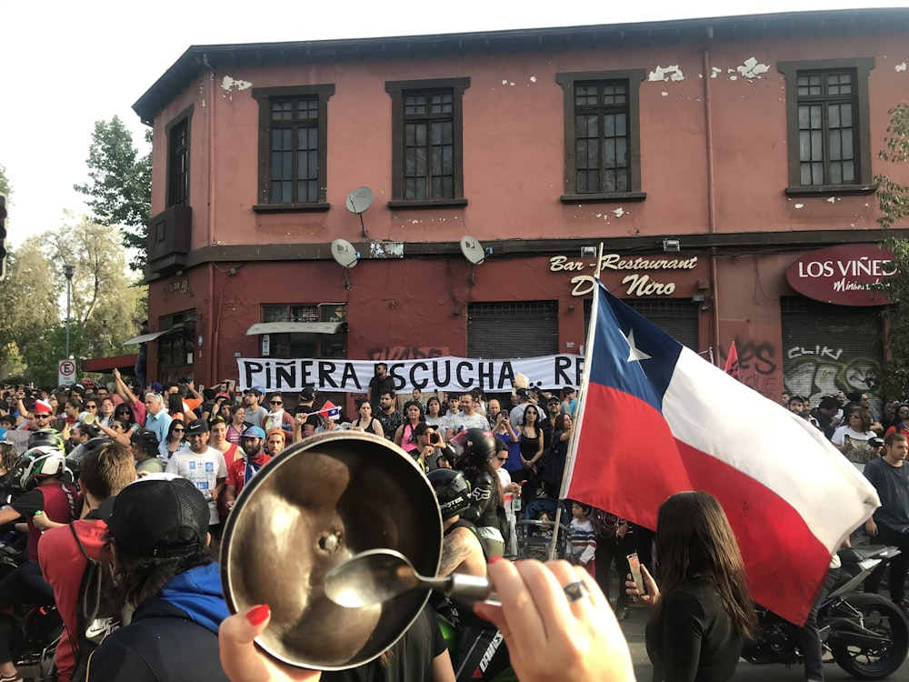 group of people standing outdoors