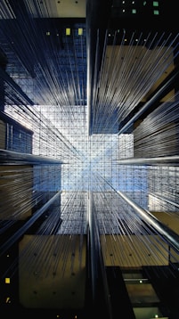 a very tall building with lots of windows