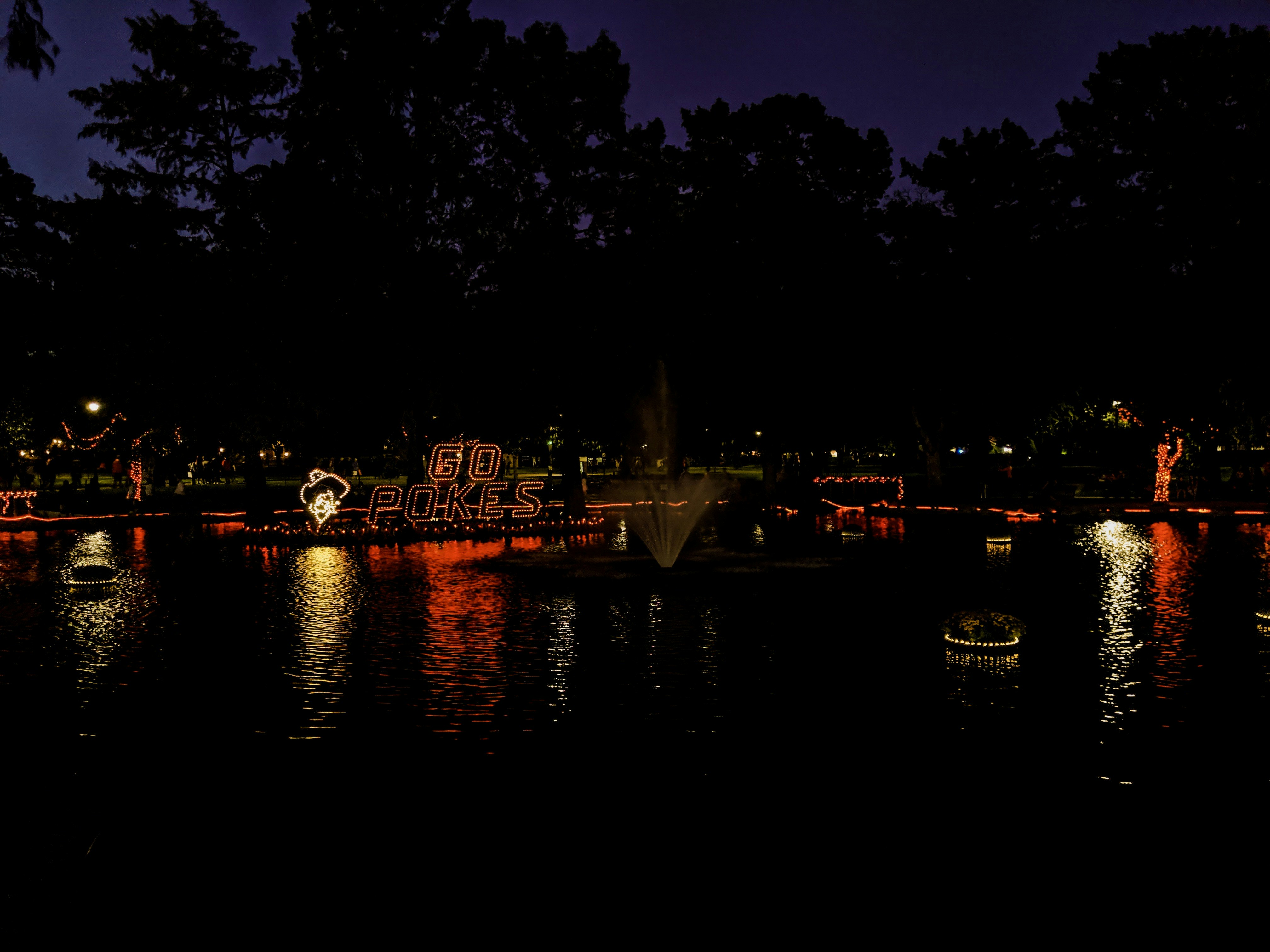 Theta Pond during OSU homecoming