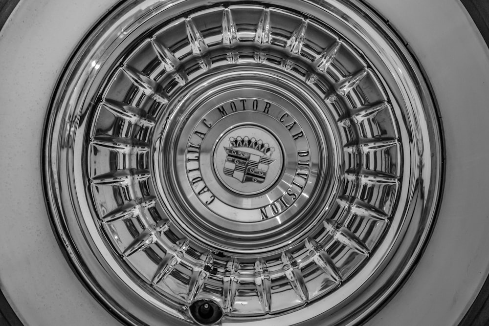 chrome Cadillac auto wheel