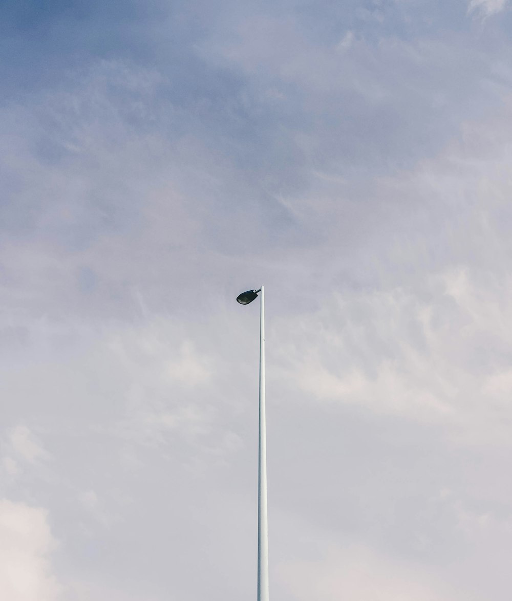 shallow focus photo of lamp post