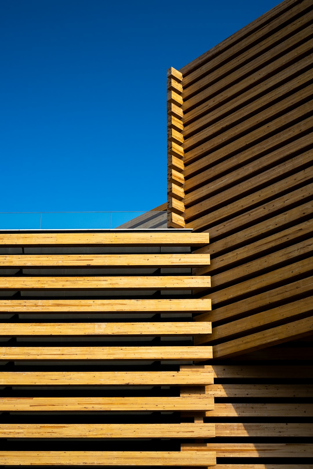 yellow cement building