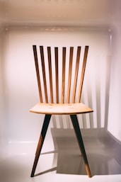 brown wooden chair