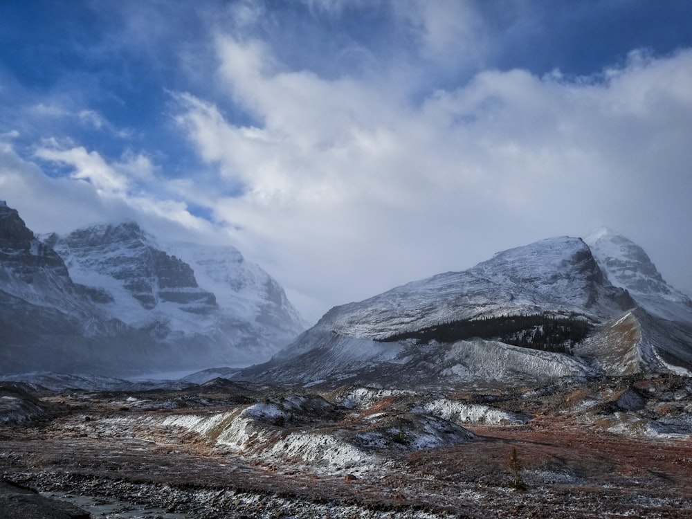 landscape photography of mountain