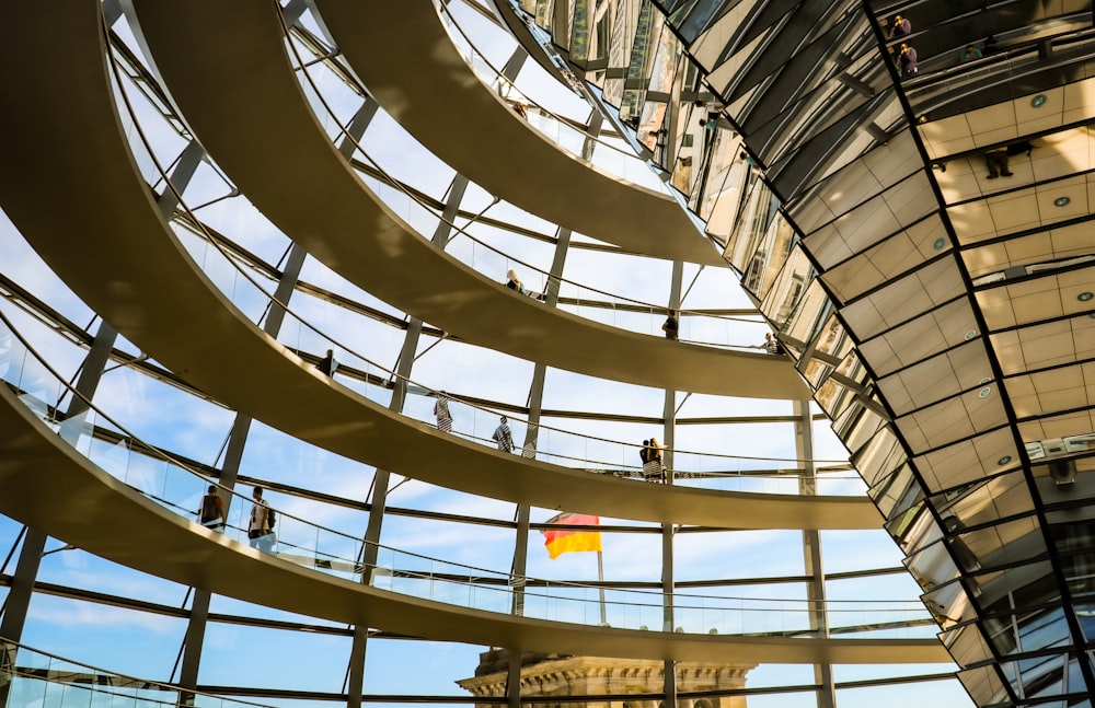 architectural photography of monument interior view