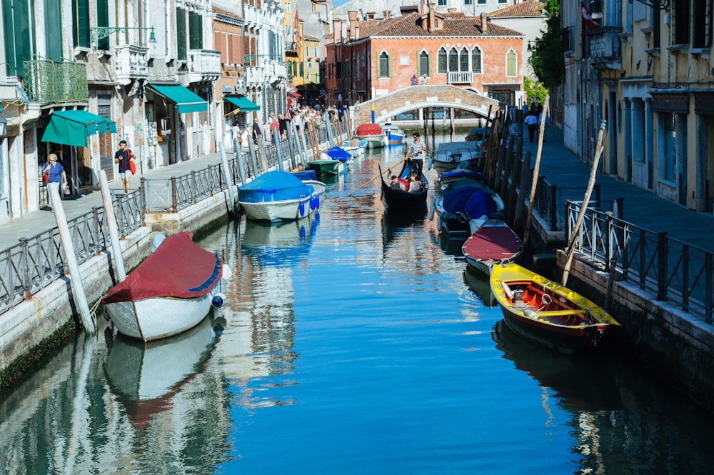 boats on canal