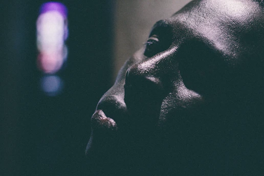 Close-up of glowing, healthy skin under soft clinical lighting.