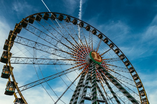 gray Ferris Wheel during daytime in Heiligengeistfeld Germany
