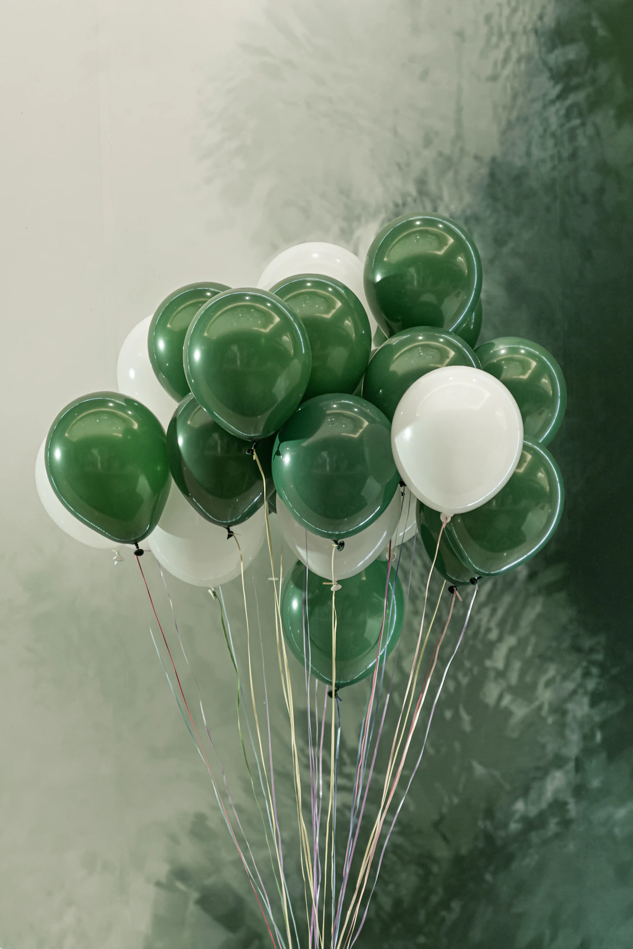 Colourful balloon décor at a Cayman Islands celebration